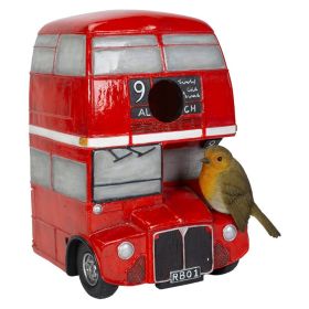 London Bus Robin Birdhouse